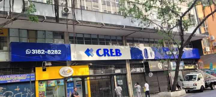 Projeto de placa e comunicação de fachada CREB